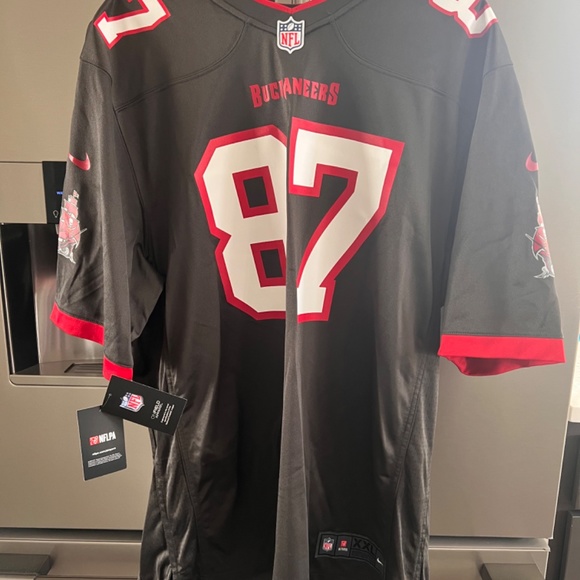 NEW WITH TAGS: TAMPA BAY BUCCANEERS GRONKOWSKI JERSEY #87 - Picture 2 of 10